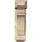 Ekena Millwork Merced Craftsman Rough Sawn Bracket w/ Offset Brace, Douglas Fir, 6"W x 14"D x 22"H BKT0604X14X22MRC04RDF - alternate 3